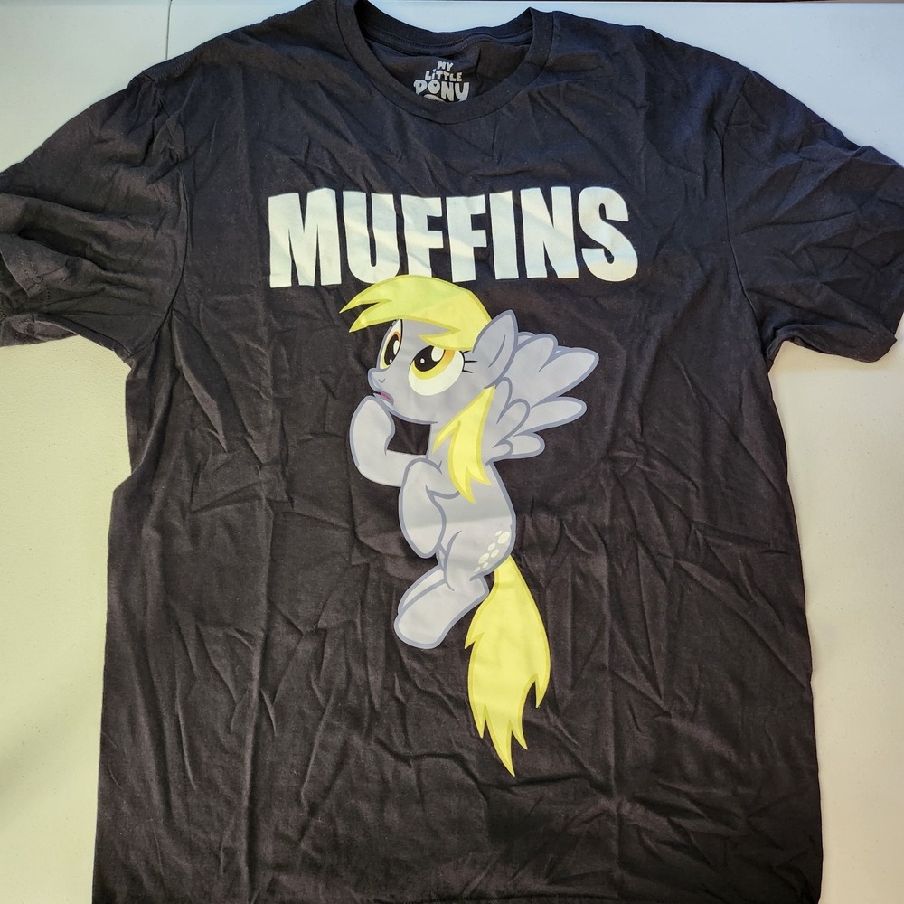 NWOT My Little Pony Derpy Hooves Muffins T-Shirt L Hot Topic Hasbro 2026